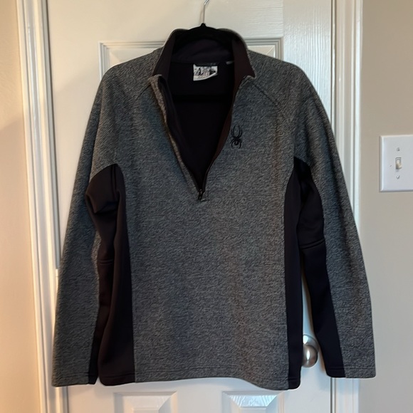 Spyder Fleece Lined Quarter Zip Pullover - Picture 3 of 11